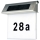 LED Соларен номер за къща LED/2x0,07W/2,4V 1200 mAh IP44