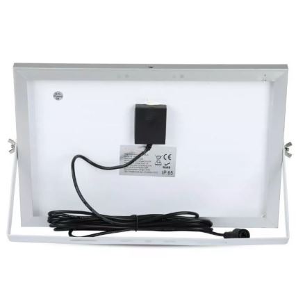 LED регулируем соларен прожектор LED/12W/3,2V 6000K IP65 5000 mAh + дистанционно управление