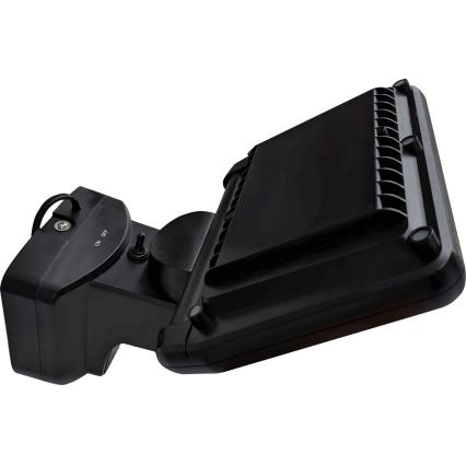 LED соларен прожектор с сензор TOMI LED/10W/7,4V 1800 mAh IP44 черен