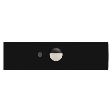 LED соларен прожектор с датчик за движение LED/3,7V 1200mAh 4000K IP65 черен