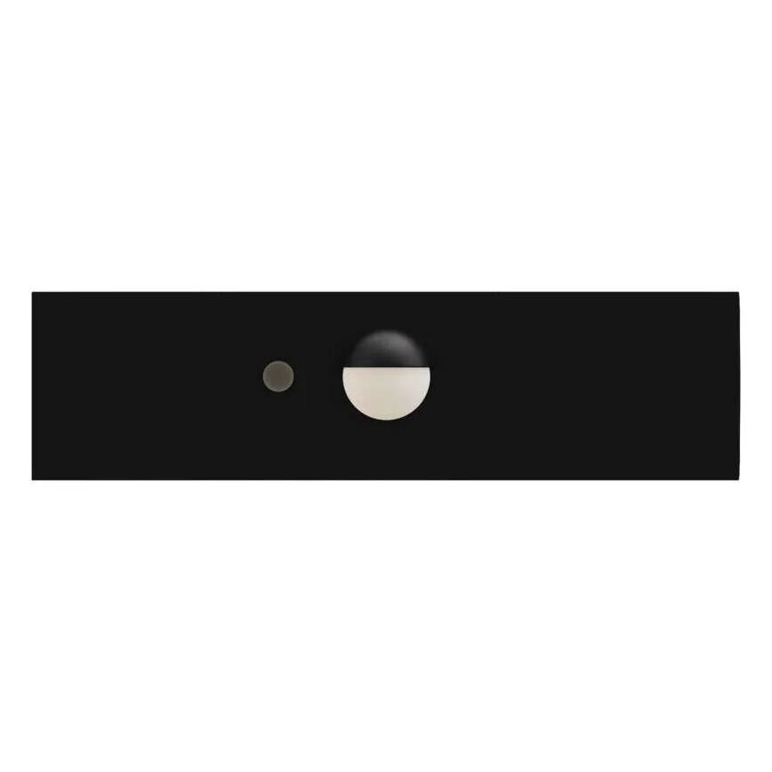 LED соларен прожектор с датчик за движение LED/3,7V 1200mAh 4000K IP65 черен