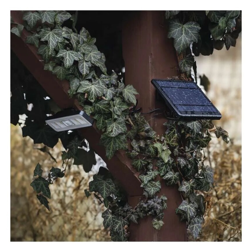 LED соларен прожектор с датчик за движение LED/3,7V 2500mAh 4000K IP54