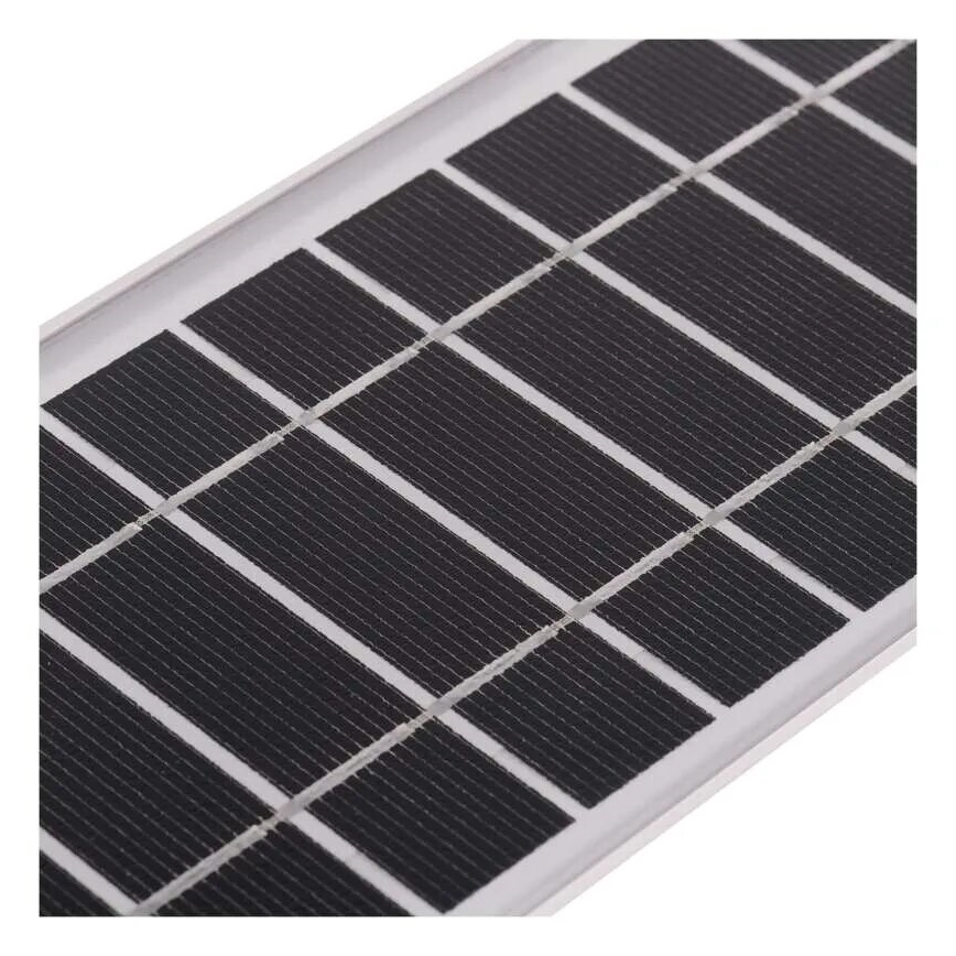 LED соларен прожектор с датчик за движение LED/3,7V 3000mAh 4000K IP65 черен