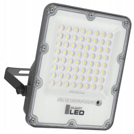 LED димируем соларен прожектор LED/100W/3,2V 5000K 10500 mAh IP65 черен + дистанционно управление