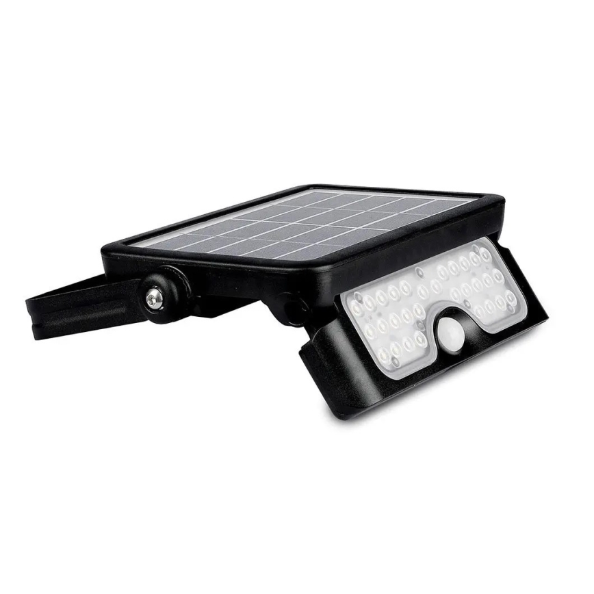 LED соларен прожектор със сензор LED/5W/3,7V IP65 4000K 3000 mAh