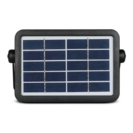 LED соларен прожектор със сензор LED/5W/3,7V IP65 4000K 3000 mAh