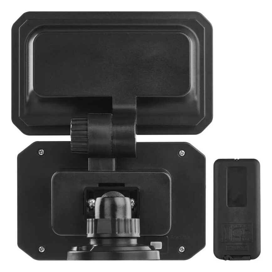 LED соларен прожектор с датчик за движение SPILO LED/3,7V 3600mAh 4000K IP54 + дистанционно управление