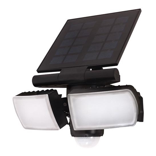 LED соларен прожектор със сензор 2000mAh LED/8W/3,7V IP44