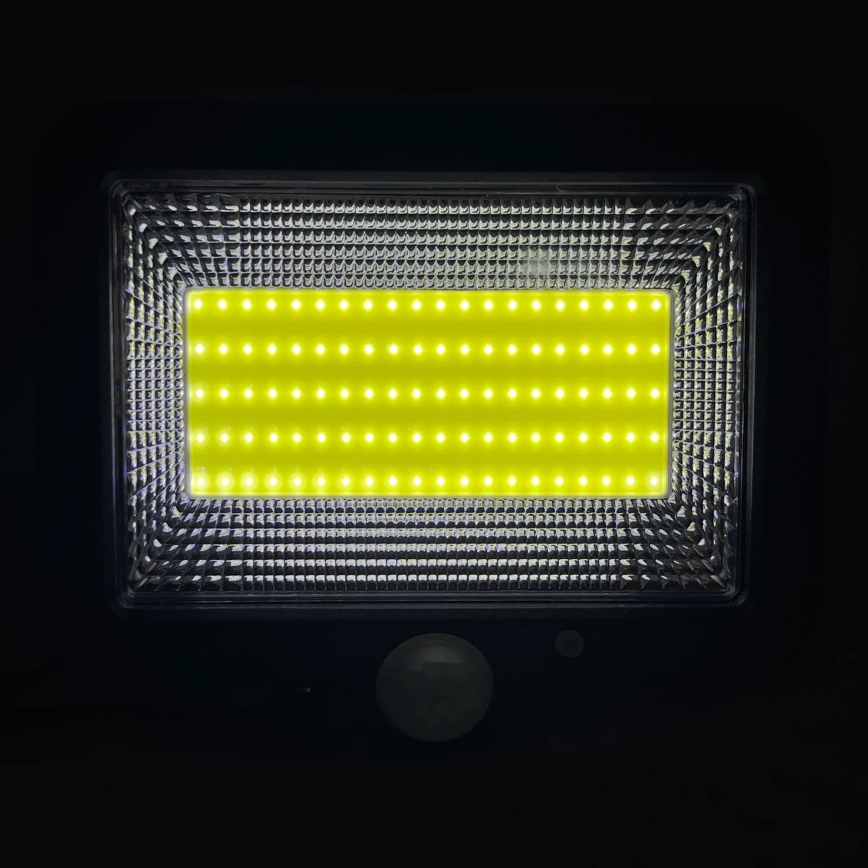 LED Соларен прожектор със сензор DUO LED/1W/3,7V 1200 mAh IP44