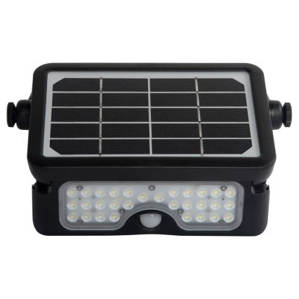 LED Соларен прожектор със сензор EPAD LED/5W/3000 mAh 3,7V 4000K IP65