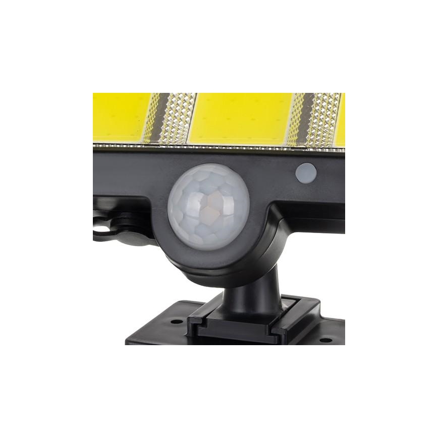 LED Соларен прожектор със сензор INTEGRA LED/3W/3,7V 1200 mAh IP44 + дистанционно управление