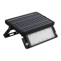 LED соларен прожектор със сензор LED/10W/3,7V 4000K IP65 7200 mAh