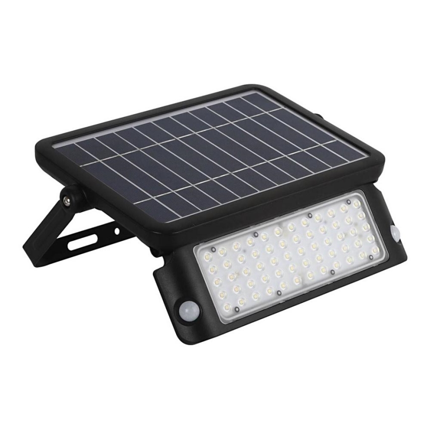 LED Соларен прожектор със сензор LED/10W/3,7V 4000K IP65 7200 mAh