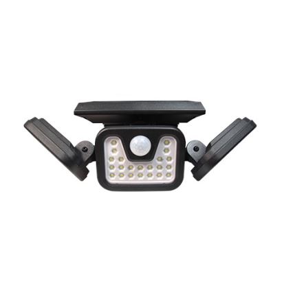 LED Гъвкав соларен прожектор със сензор LED/15W/3,7V 2400 mAh IP54 4500K