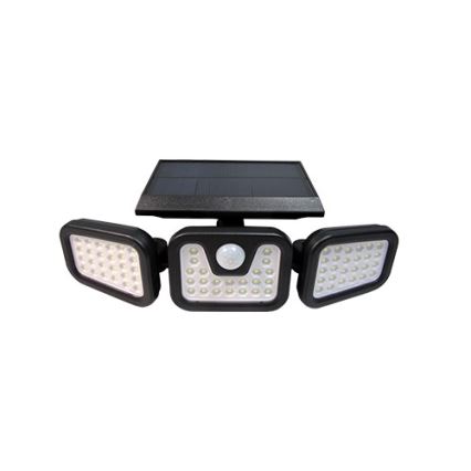LED Гъвкав соларен прожектор със сензор LED/15W/3,7V 2400 mAh IP54 4500K