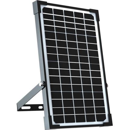 LED Соларен прожектор със сензор LED/30W/6,4V 6400K + дистанционно управление