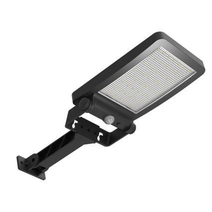 LED Соларен прожектор със сензор LED/5W/3,7V 4000K 1500 mAh IP54 черен