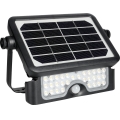 LED соларен прожектор със сензор LED/5W/3,7V 4000K IP65 3000 mAh