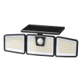 LED соларен прожектор със сензор LED/6,5W/3,7V 1200 mAh IP44