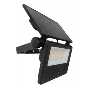 LED соларен прожектор със сензор NCS G2 LED/20W/3,7V 3000/4000/6500K IP54 2600 mAh