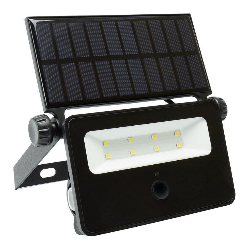 LED Соларен прожектор със сензор NOCTIS LED/2W/1800 mAh 3,7V 6000K IP65