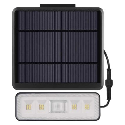 LED Соларен прожектор със сензор за движение LED/3,7V 2500mAh 4000K IP54