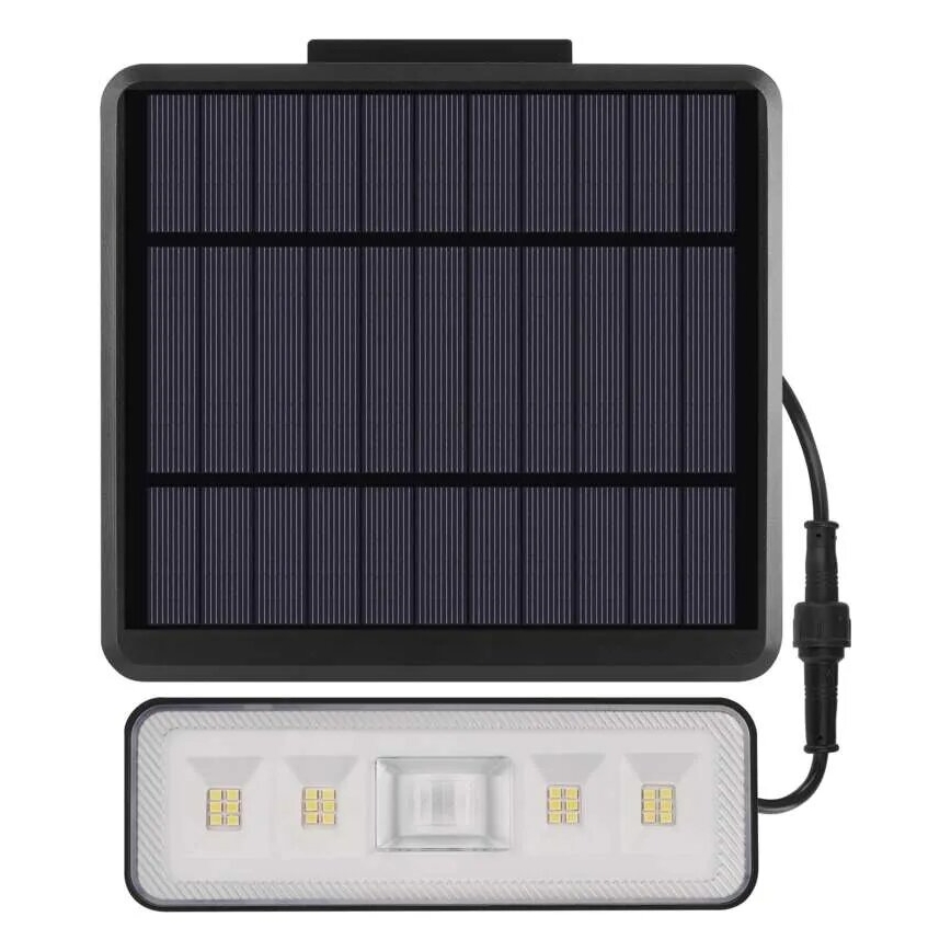 LED Соларен прожектор със сензор за движение LED/3,7V 2500mAh 4000K IP54