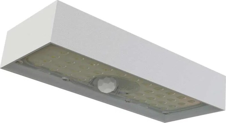 LED Соларен прожектор със сензор за движение LED/3,7V 3000mAh 4000K IP65 бял