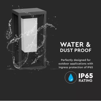 LED соларен стенен осветител с сензор SAMSUNG CHIP LED/2W/3,7V IP65 2600 mAh