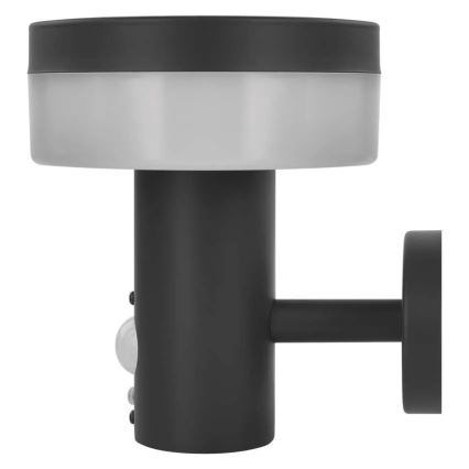 LED соларен стенен осветител с сензор LED/2W/3,7V 1200 mAh IP44