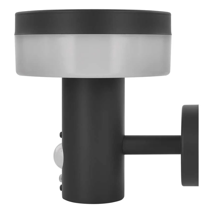 LED соларен стенен осветител с сензор LED/2W/3,7V 1200 mAh IP44