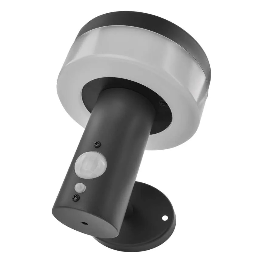 LED соларен стенен осветител с сензор LED/2W/3,7V 1200 mAh IP44