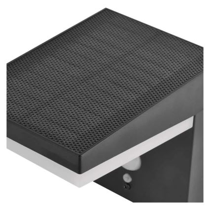 LED соларен стенен осветител с сензор LED/4,4W/3,7V 2200 mAh IP44