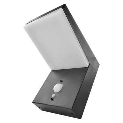 LED соларен стенен осветител с сензор LED/4,4W/3,7V 2200 mAh IP44