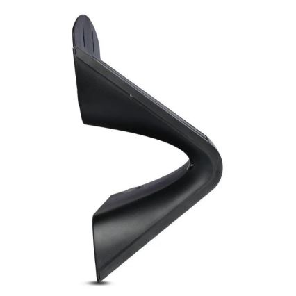 LED соларен стенен фенер с сензор LED/7W/3,7V 4000K IP65 4000 mAh черен