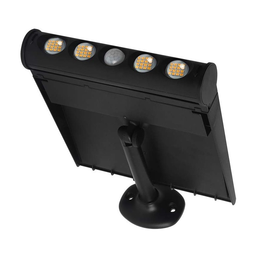 LED соларен стенен осветител с сензор LED/8W/3,7V IP65 6000K 4000 mAh