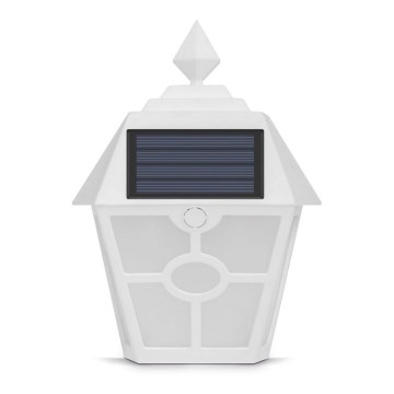 LED Соларен стенен осветител LED/1,2V 600mAh IP44 бял