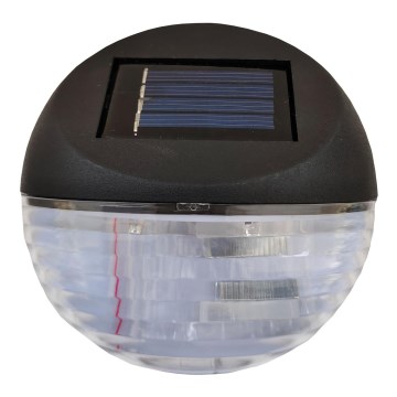LED соларен стенен осветител с сензор LED/0,06W/1,2V 200mAh 3000K IP44