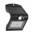 LED соларен стенен осветител с сензор LED/1,5W/3,7V 1200 mAh IP65