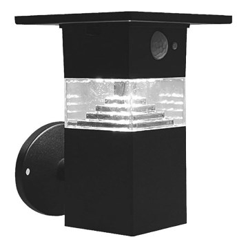 LED соларен стенен осветител с сензор LED/2,5W/3,7V IP54 3000K 2200 mAh