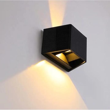 LED соларен стенен осветител с сензор LED/2W/5V IP54 1300 mAh