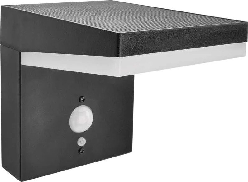 LED соларен стенен осветител с сензор LED/4,4W/3,7V 2200 mAh IP44
