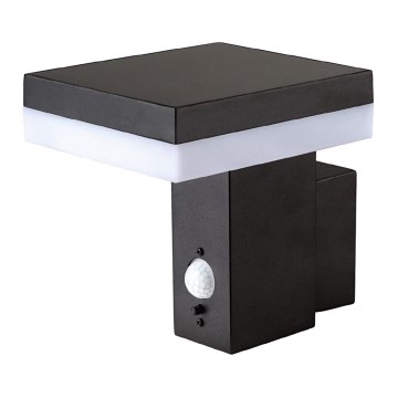 LED соларен стенен осветител с сензор SOLARIS2 LED/5,5W/3,7V 4000K IP44 2600 mAh