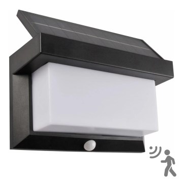 LED соларен стенен осветител с сензор TONY LED/3,7V 1800 mAh IP44