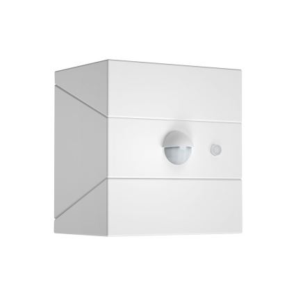 LED стенен соларен осветител със сензор LED/2,5W/3,7V 3000/4000/6000K IP65 1200 mAh бял