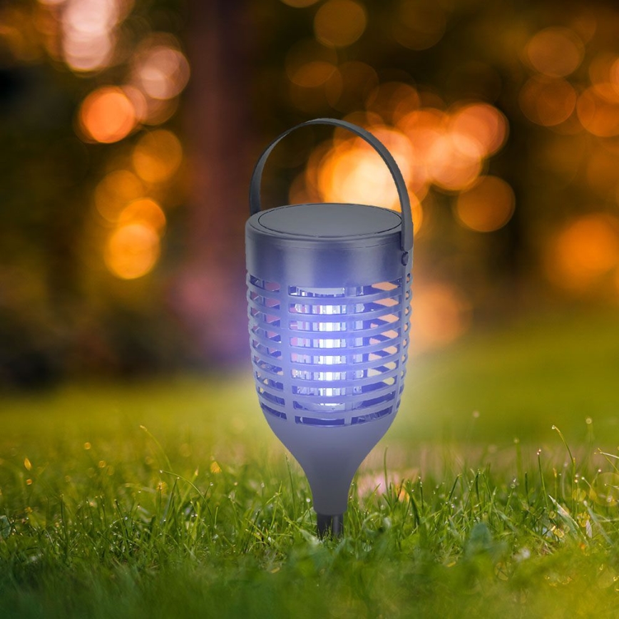 LED Соларен уред за защита от насекоми 3в1 LED/1,3W/3,7V IP24 20 мм 2200 mAh