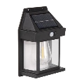 LED соларен външен стенен аплик с датчик LED/1W/3,7V 1200 mAh IP65