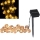 LED соларна декоративна верига BUBBLE GLASS 20xLED/8 функции 4,85 м 600 mAh IP44 топла бяла светлина