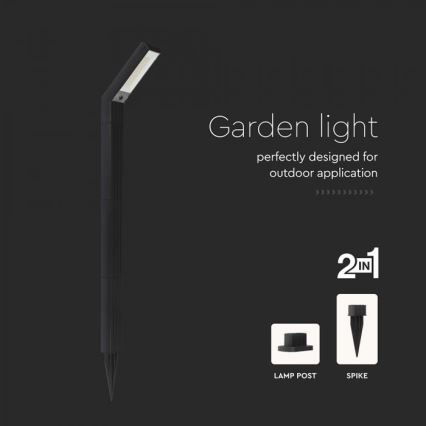 LED Соларна лампа 2 в 1 LED/1,5W/3,7V IP65 1500 mAh