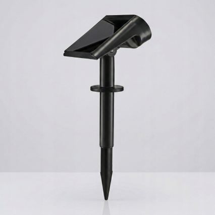LED соларна лампа 2 в 1 LED/3,7V 1200 mAh IP54 черна